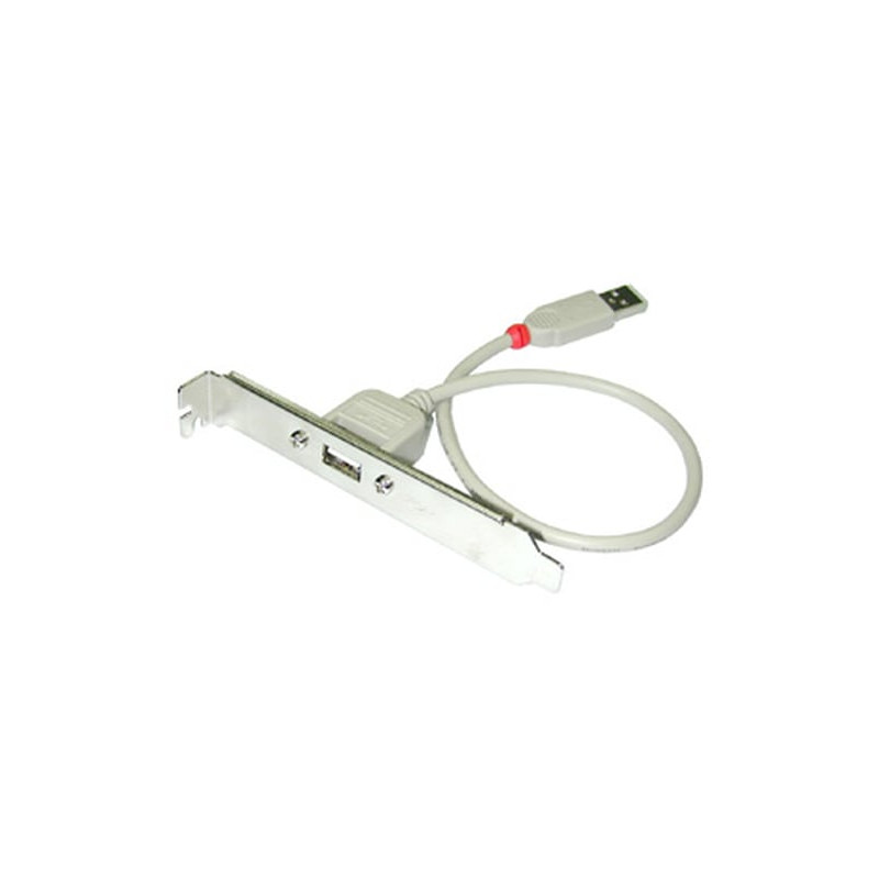 Adattatore lindy usb-slotblech 1 x usb typ a [33123]