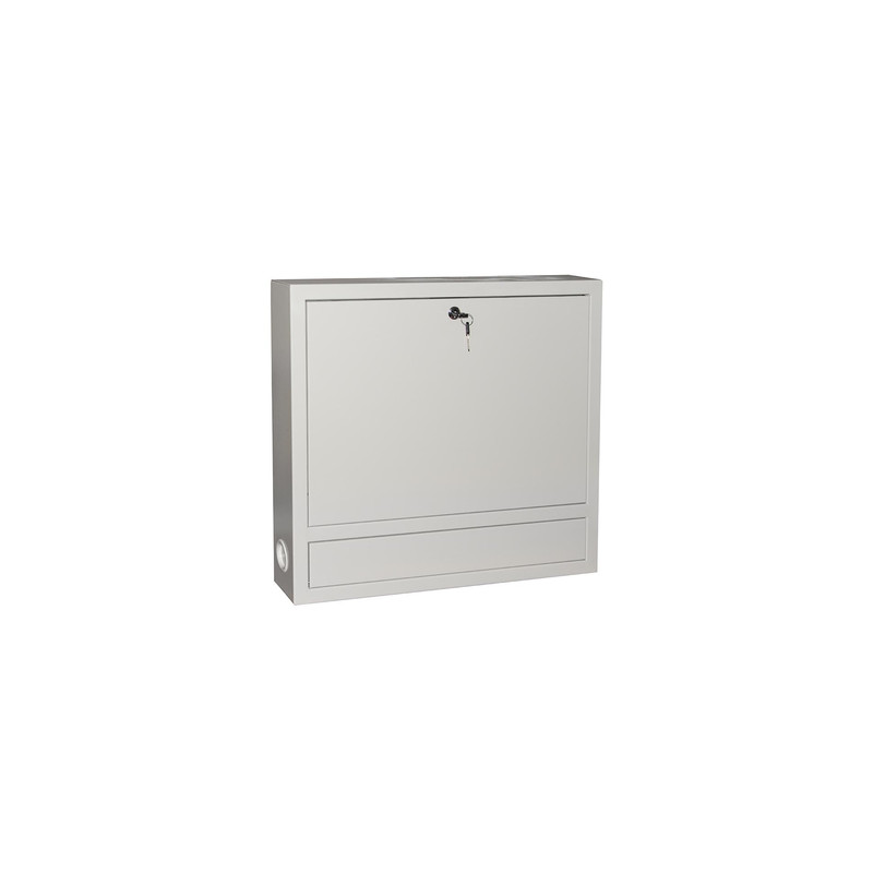 Armadio link a muro per notebook con chuisura a chiave grigio