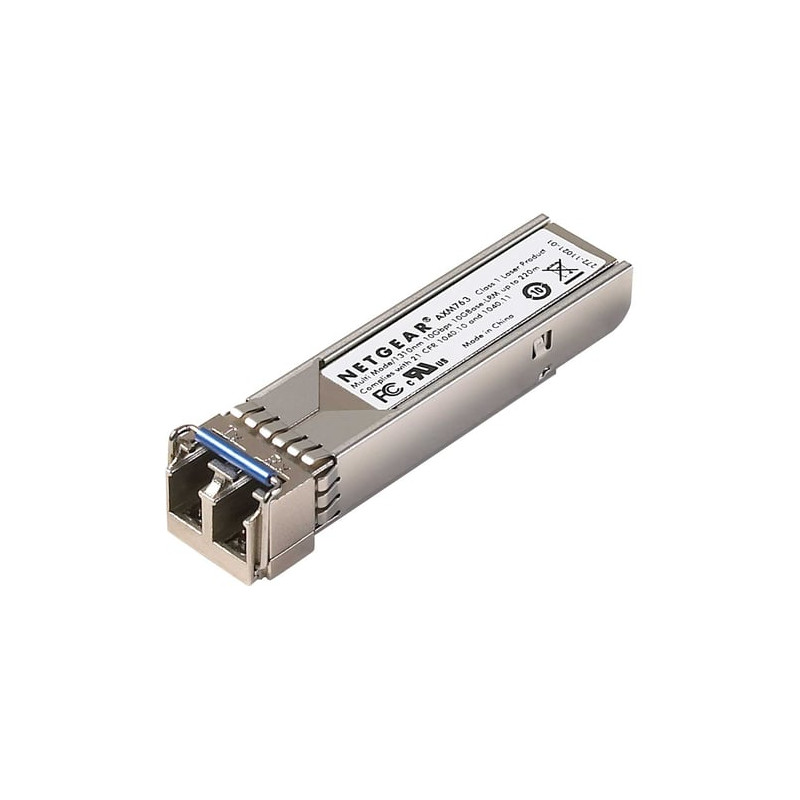 Transceiver netgear 10 gigabit ethernet lrm sfp+ lc gbic ad ++ [axm763-10000s]