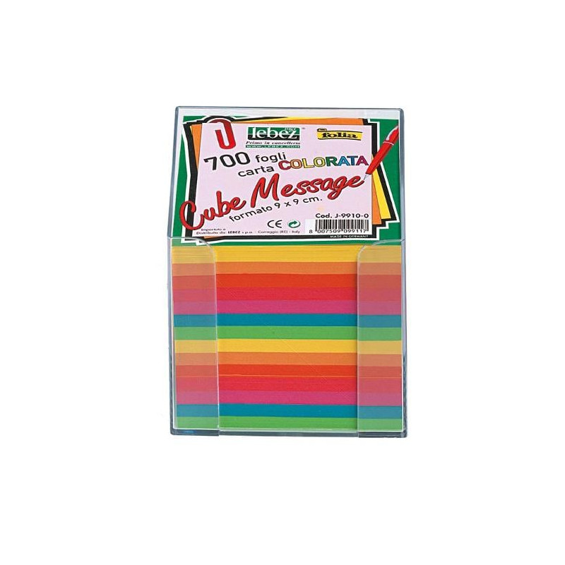Blocco memo lebez j9910/0 formato 10x10