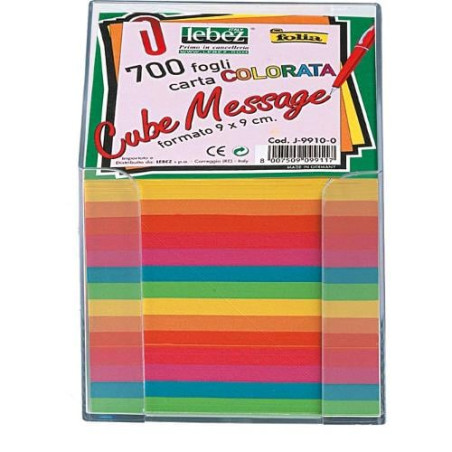 Blocco memo lebez j9910/0 formato 10x10