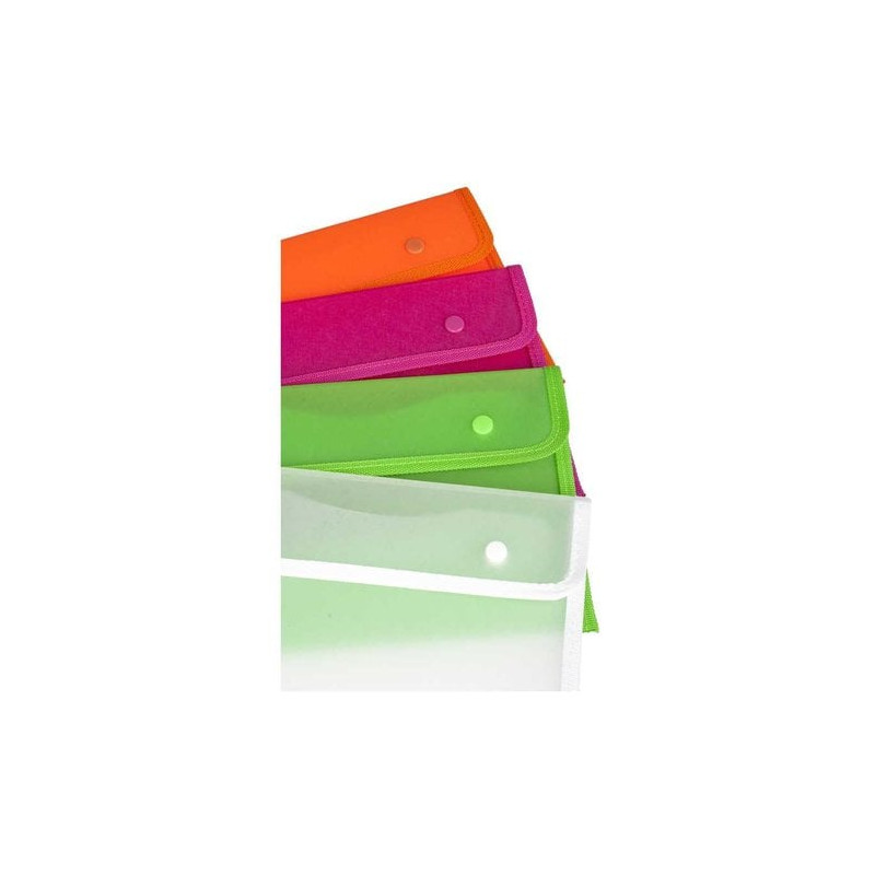 Portadocumenti lebez 80601 con bottone clip formato a4