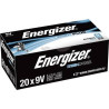 Batteria da 9 v alcalina/manganese energizer max plus industrial