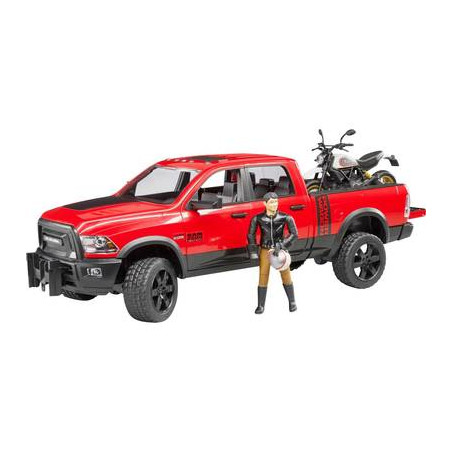 Ram 2500 power wagon bruder con ducati desert sled e i piloti [02502]