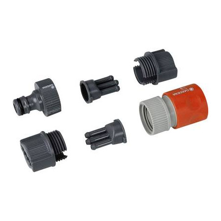 Kit di collegamento per tubo irrigatore gardena f?r sprinklerslang