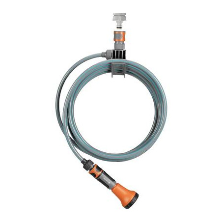 Tubo a spirale da giardino 7.50 m grigio, arancione, turchese gardena