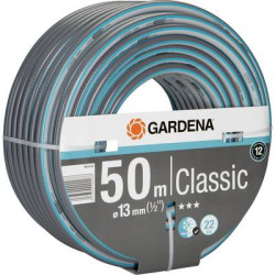 Tubo da giardino 13 mm 1/2 pollici 50 m grigio, blu gardena 18010-20