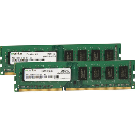 Ram dimm ddr3l-1600 16gb mushkin essenziale 800mhz k2 [997031]