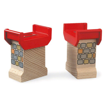 Brio 33254 supporti ponte (2 pezzi) [33254]