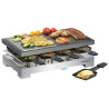 Macchina per raclette rc 88 1200w nero/argento [638800]