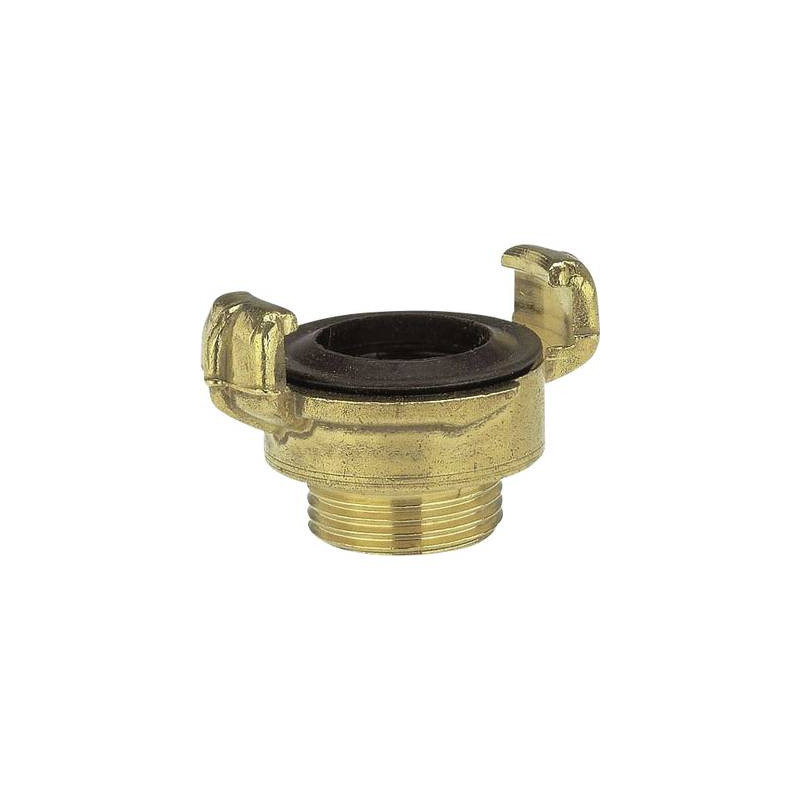 Ottone elemento filettato con incastro a denti innesto a denti, 20,96