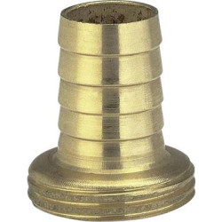 Ottone raccordo a vite per tubi 24,2 mm (3/4) fi, 13 mm (1/2) Ø gardena