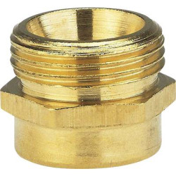 Ottone raccordo filettato di riduzione 33,25 mm (1) ag, 24,2 mm (3/4)