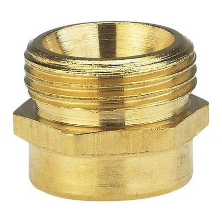 Ottone raccordo filettato di riduzione 33,25 mm (1) ag, 24,2 mm (3/4)