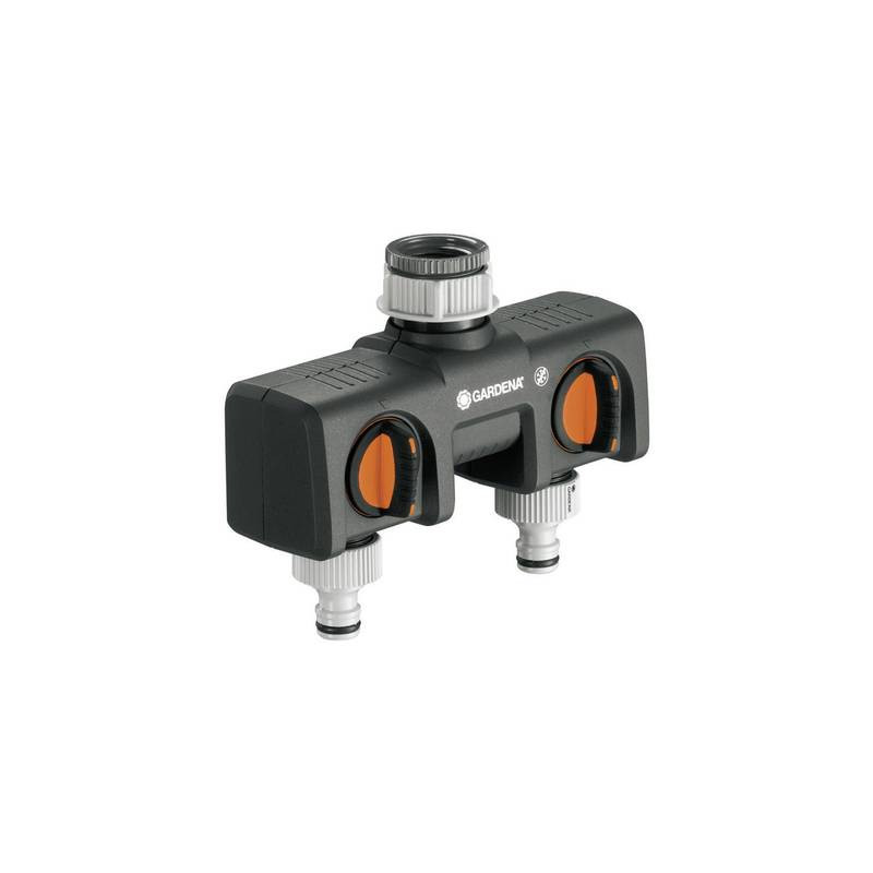 Rubinetto a 2 vie con valvola di controllo gardena kranvattenf?rdelare
