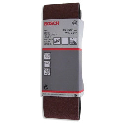 Carta abrasiva a nastro bosch accessories 2608606070 3 pz. grana
