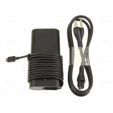 alimentatore per notebook dell 100w usb-c gan ultra slim nero