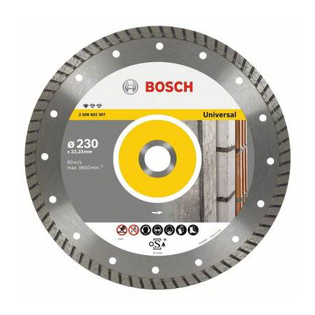 Disco diamantato standard for universal turbo - 230 x 22,23 x