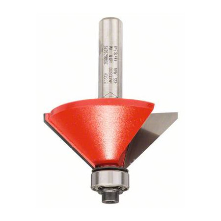 Fresa a smusso bosch accessories da 8mm d 44mm l 18.5mm g 61mm [2608629379]