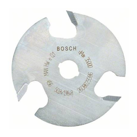 Fresa per scanalature bosch accessories a disco da 8mm d1 50.8mm