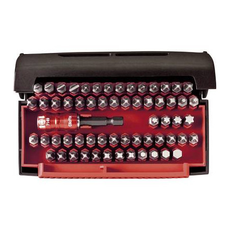 Kit inserti di avvitamento 61 parti wiha bit collector 07943 taglio,