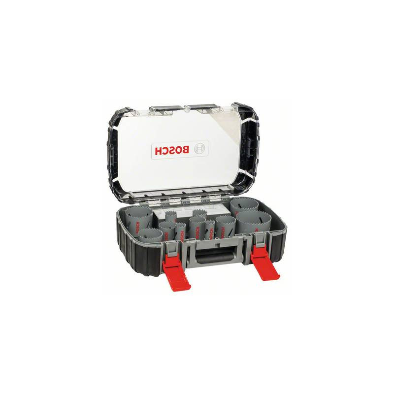 Kit seghe a tazza 17 parti bosch accessories 2608580887 1 kit [2608580887]