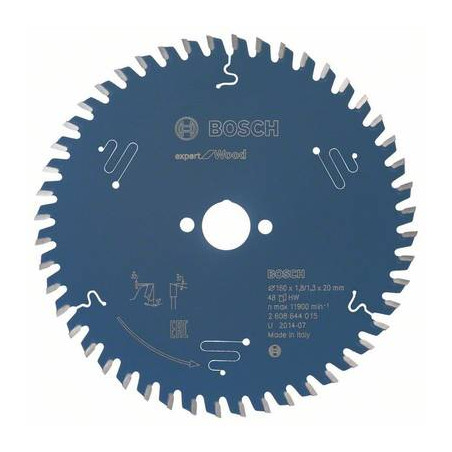Lama circolare 160 x 20 x 1.3 mm numero di denti: 48 bosch accessories