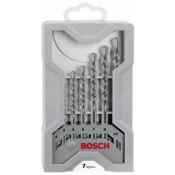 Acciaio kit punte per calcestruzzo 7 parti bosch accessories cyl-3