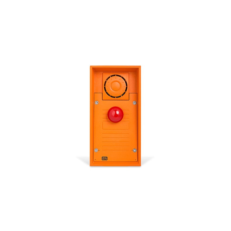 Citofono 2n helios ip safety - tasto rosso d'emergenza &