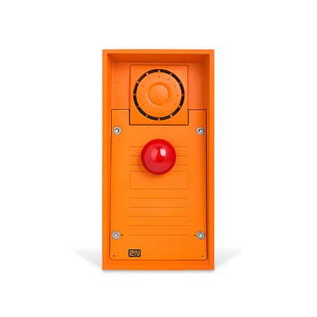 Citofono 2n helios ip safety - tasto rosso d'emergenza &