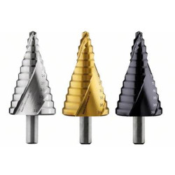 Punta a gradini hss 6 - 39 mm bosch accessories 2608597521 lunghezza