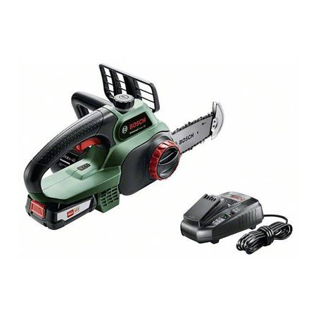 Motosega a batteria batteria non inclusa nella consegna, con protezione