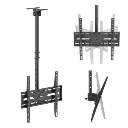 supporto a soffitto maclean mc-175 per tv 37-75''