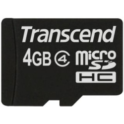 4gb scheda microsdhc transcend classe 4 [ts4gusdhc4]