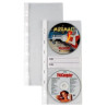Busta porta cd sei rota 10 pz. forate per 2 cd 12,5x30cm [662508]