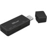 Lettore schede di memoria esterno usb 2.0 trust nanga usb 3.1 nero