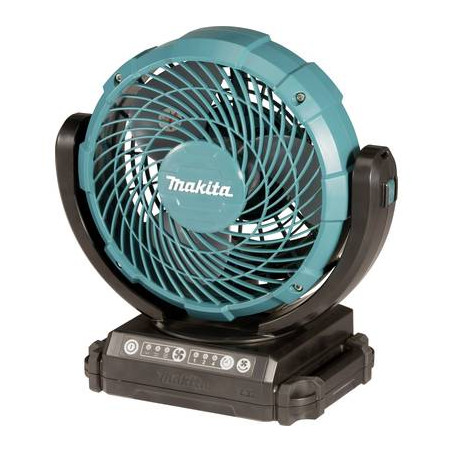 Ventilatore da terra makita nero, turchese [dcf102z]