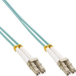 Cavo fibra ottica inline duplex, lc/lc, 50/125, om3, 25m [88525o]