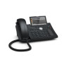 Telefono ip snom d385 nero, 12 account sip, 2 porte poe gigabit,