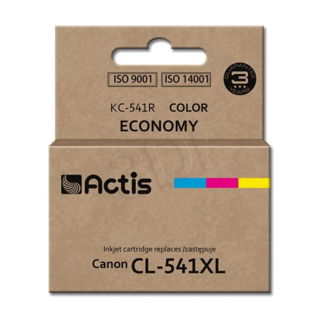 Cartuccia actis per canon standard 18ml multicolore [kc-541r]