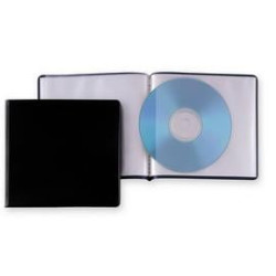 Raccoglitore cd sei rota 10 posti personalizzabile 14,5x12,5cm [55401007]