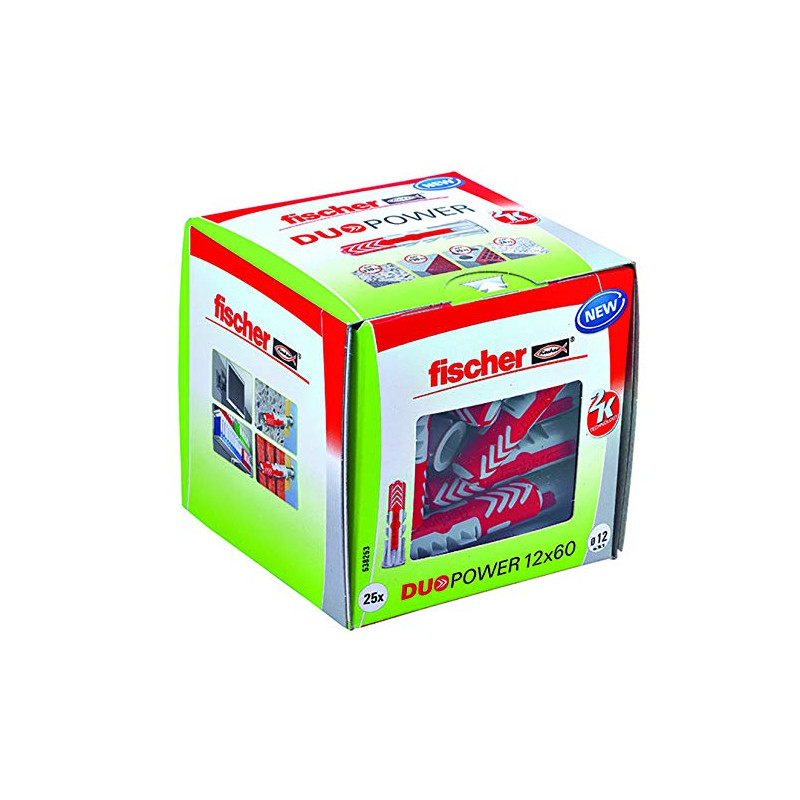 Tassello fischer duopower 12x60 25 pezzi [538253]