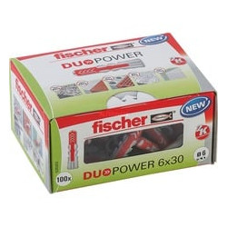 Tassello fischer duopower 6x30 100 pezzi [535453]