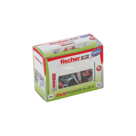 Tassello fischer duopower 6x30 50 pezzi [535459]