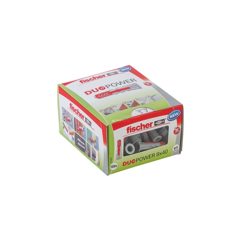 Tassello fischer duopower 8x40mm 100pz grigio [535455]