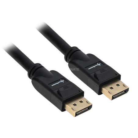 Cavo sharkoon displayport 1.3 m-m 4k nero 2,0m [4044951021420]