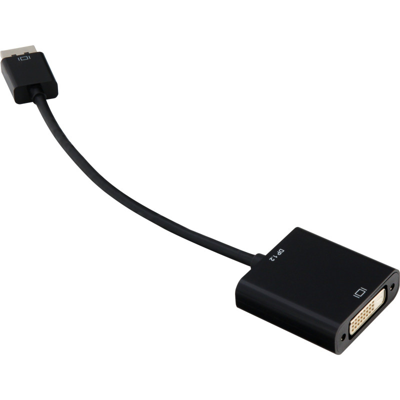Adattatore sharkoon displayport 1.2 a dvi 24+1 0.15m nero [4044951020294]