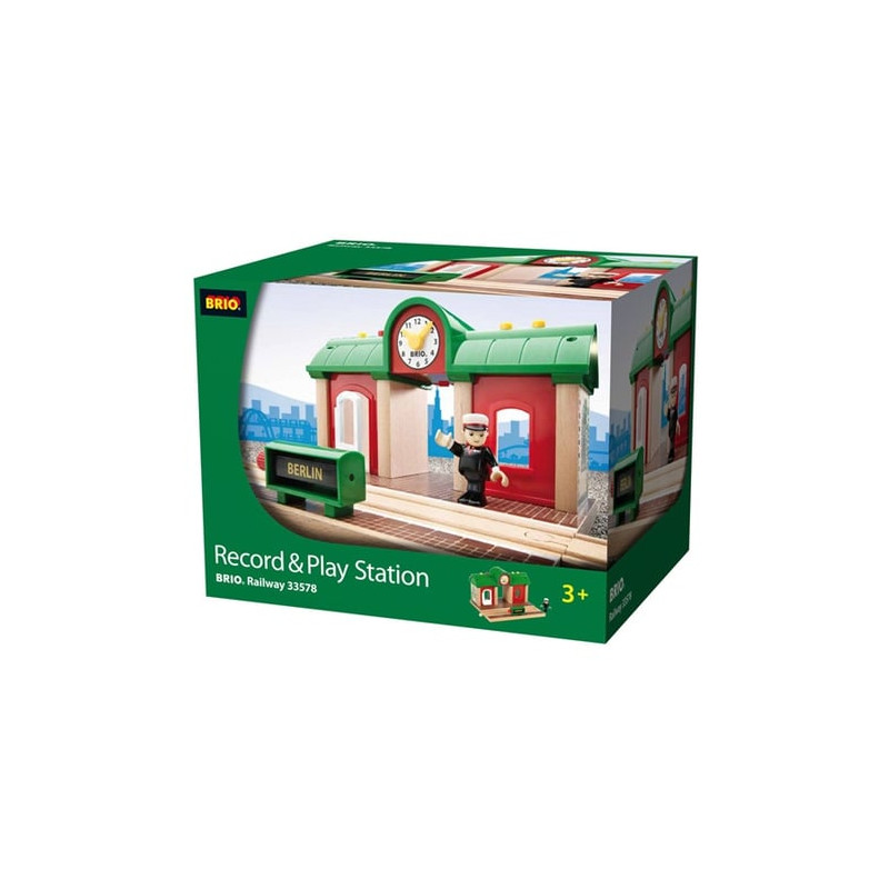 Brio 33578 stazione dei treni parlante [33578]