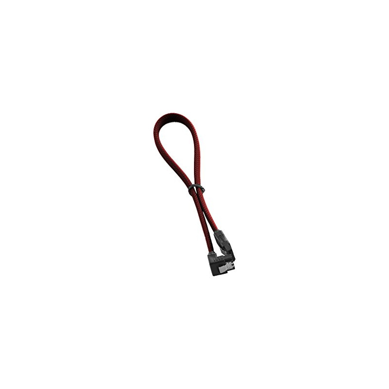 Cavo sata 3 cablemod modmesh sata 3 30cm rosso (dritto/angolato)