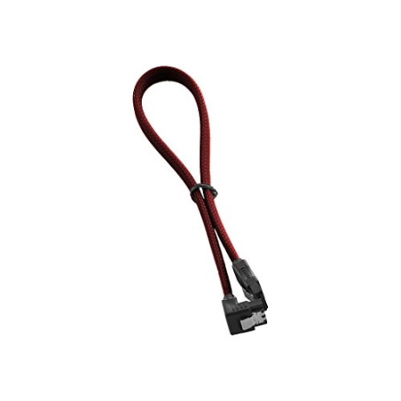 Cavo sata 3 cablemod modmesh sata 3 30cm rosso (dritto/angolato)